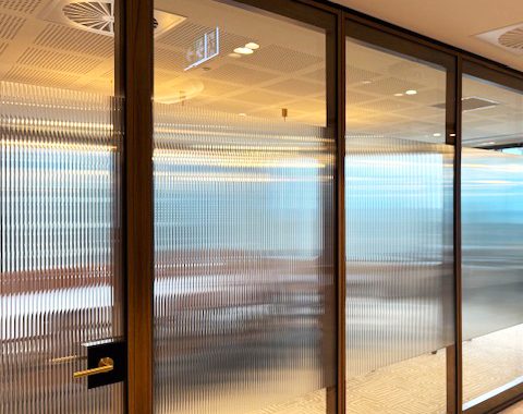 glazed operable wall system