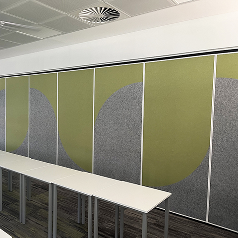 solid Optica operable wall system