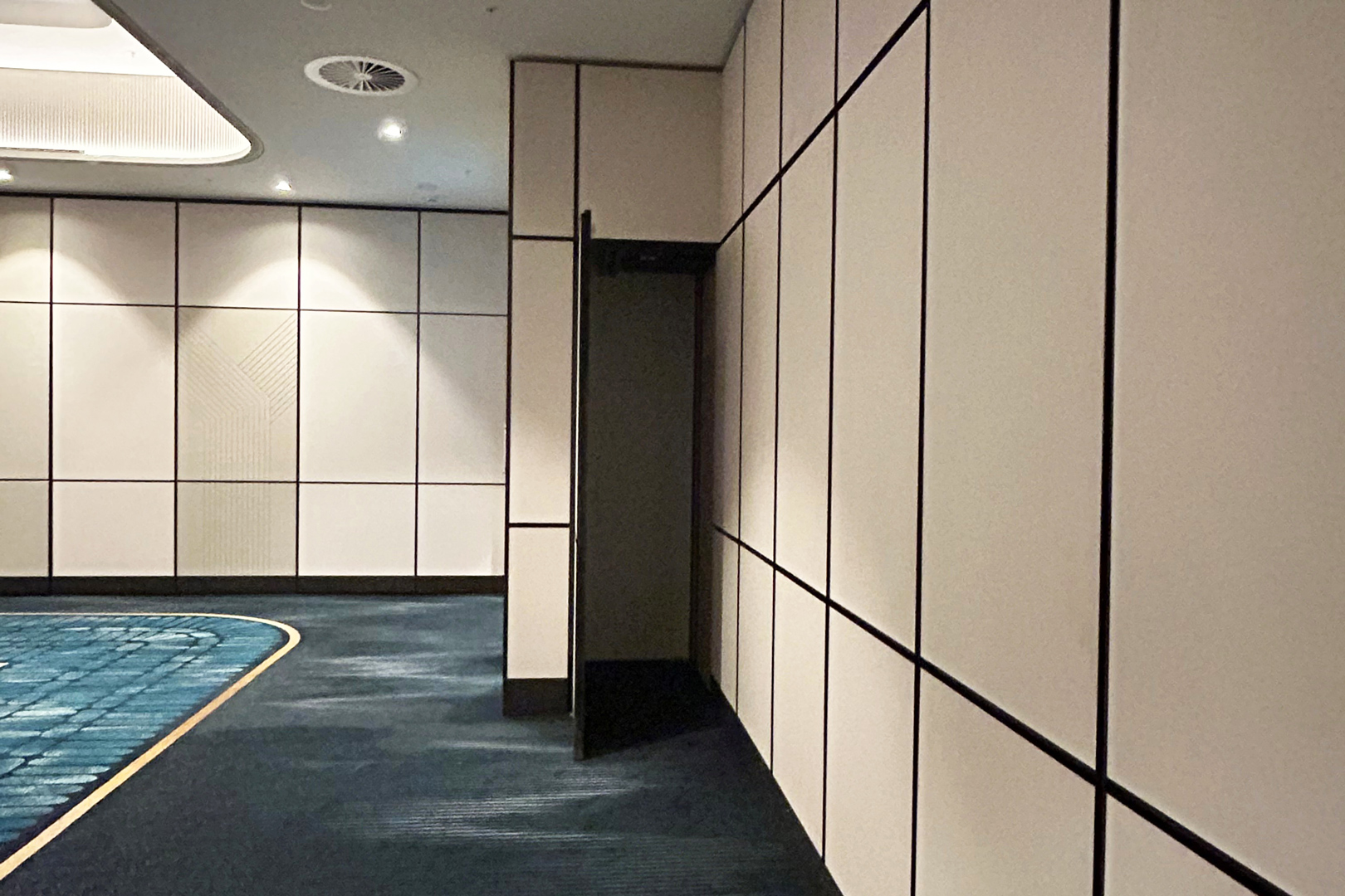 Acoustic operable wall for RSL in New South Wales