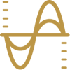 icon of acoustic wave measurement